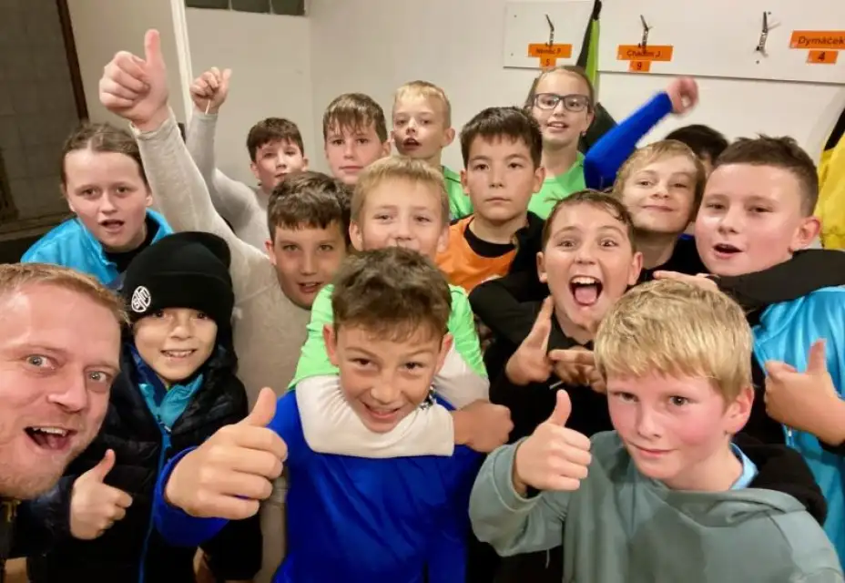 Starší přípravka odehrála poslední zápasy podzimu